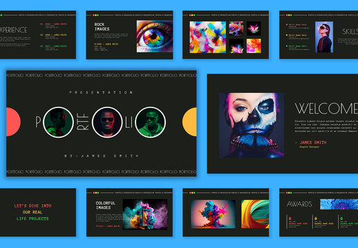 Portfolio Presentation Layout