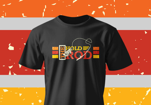 Fishing Tshirt Layout