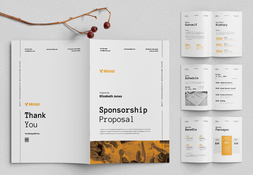 Sponsorship Proposal Layout
