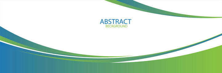  Vector blue line background curve element with white space for text and message design, overlapping layers, vector