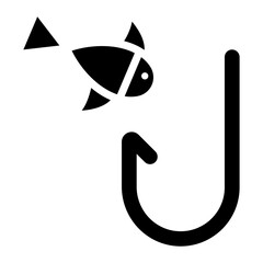 Fishing Expedition icon vector image. Can be used for Politics.