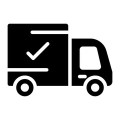 Delivery Service icon vector image. Can be used for Postal Service.