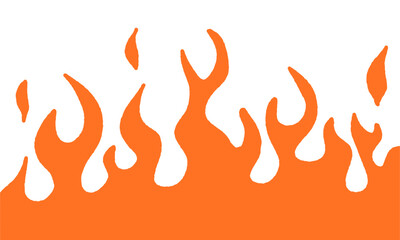 fire flames design element