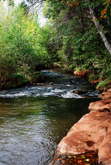 Oak Creek Arizona near Cathedral Rock on Film