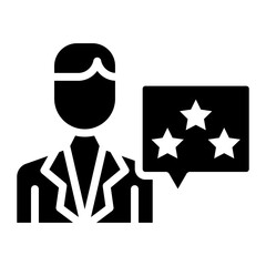 Customer Satisfaction icon vector image. Can be used for Order Fulfilment.