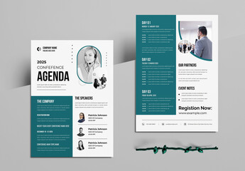 Event Conference Agenda Layout