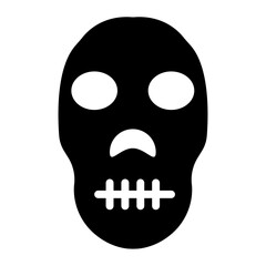 Bio horror icon vector image. Can be used for Movie Genres.