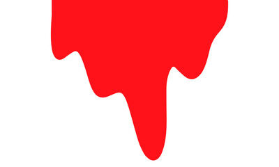red dripping blood