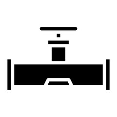 Flow Control icon vector image. Can be used for Water Treatment.