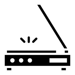 3D Scanner icon vector image. Can be used for Additive Maufacturing.