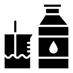 Liquid Resin icon vector image. Can be used for Additive Maufacturing.