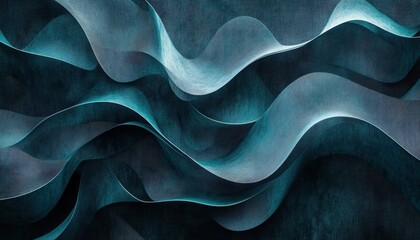 Obraz premium Elegant abstract organic lines creating a serene panorama wallpaper backdrop