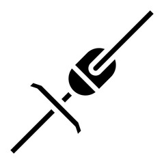 Quickdraw icon vector image. Can be used for Rock Climbing.