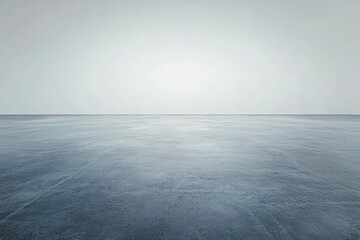 Gray Concrete Floor with a White Background