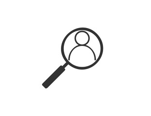 Know your customer icon. Vector illustration.