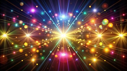 Fototapeta premium abstract background with lights