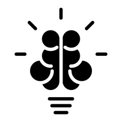 Knowledge icon vector image. Can be used for Thought Leadership.