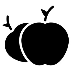 Apple icon vector image. Can be used for Physical Wellbeing.