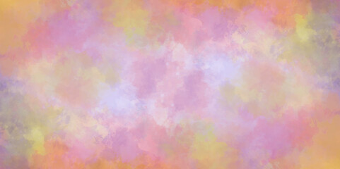 Abstract colorful watercolor background with bokeh. Hand drawn watercolor texture. Color splashing on paper. Paint stains watercolor texture. Picture painting illustration.