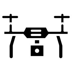 Drone icon vector image. Can be used for Airplane.