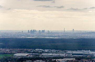 vue de la Défense à paris