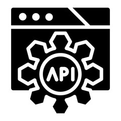 API Testing icon vector image. Can be used for Software Testing.
