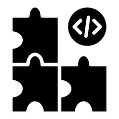 Integration Testing icon vector image. Can be used for Software Testing.