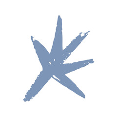 abstract star element