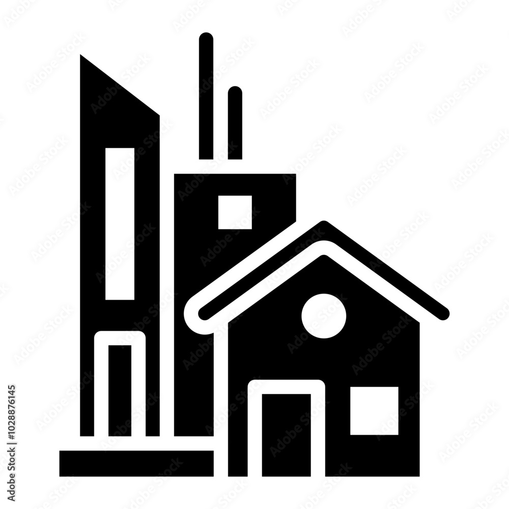 Canvas Prints Estate icon vector image. Can be used for Inheritance.