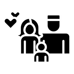 Family Bond icon vector image. Can be used for Inheritance.