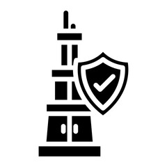 Heritage Protection icon vector image. Can be used for Inheritance.