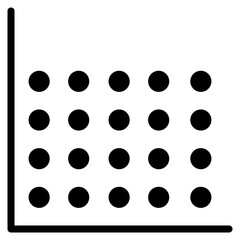 Heatmap icon vector image. Can be used for Market Research.