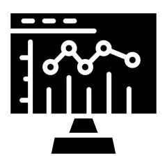 Analytics icon vector image. Can be used for Data Science.