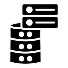 Big Data icon vector image. Can be used for Data Science.