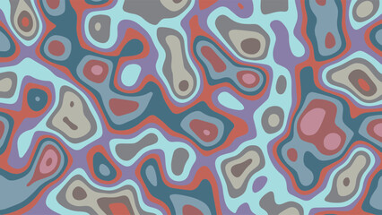 COLORFUL TEMPLATE ABSTRACT PAPER CUT PATTERN DESIGN FLAT COLOR FOR WALLPAPER BACKGROUND ELEMENT VECTOR 