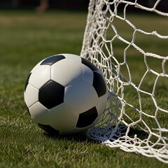 A basketball and soccer is on the ground, and Gaming equipment