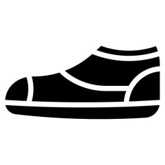 Running Shoes icon vector image. Can be used for Marathon.