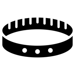 Sweatband icon vector image. Can be used for Marathon.