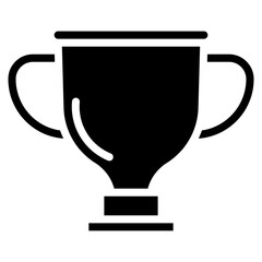 Trophy icon vector image. Can be used for Marathon.