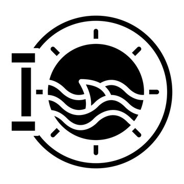 recommend clip art: Porthole icon vector image. Can be used for Cruiser.