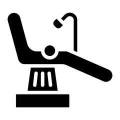 Patient Chair icon vector image. Can be used for Psychiatric Hospitals.