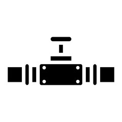 Valve icon vector image. Can be used for Oil And Gas.