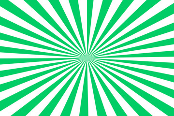SpringGreen Sunburst for the background. flag of japanese. The rising sun..