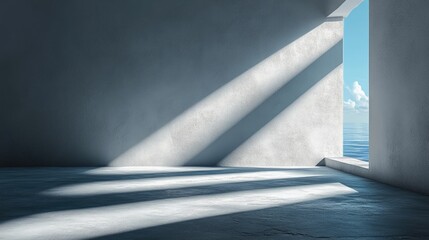 Obraz premium Lifelike shadow effect for visual design.