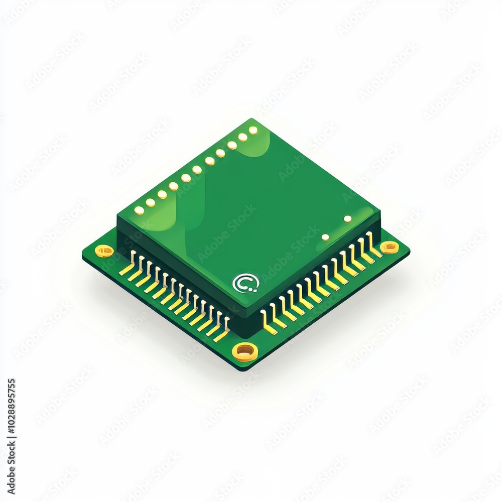 Poster this is an icon for a processor. cpu sign. processing unit chip. hardware tools. a tuned pc. a colle