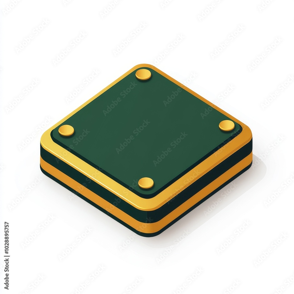 Poster cpu sign. processor chip. hardware tools. tuned pc. desktop icons pack element. linux open source ui