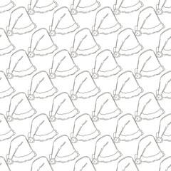 Christmas background. Coloring pattern