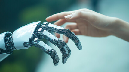 Business with technology, high technology for future. Generative AI Illustration.