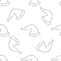 Christmas background. Coloring pattern