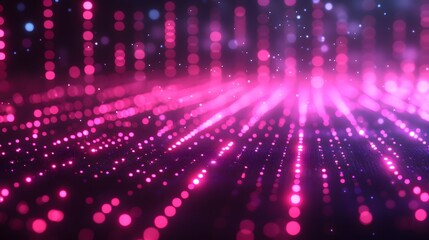 Fototapeta premium Glowing hologram chart displaying stock return on investment data, technology-driven financial visualization